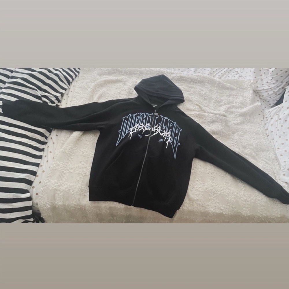 Pacusun zip up nighlare hoodie